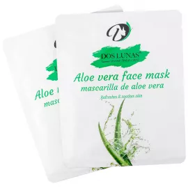 Dos Lunas Face Mask Aloe Vera 25 g (Pack of 5)